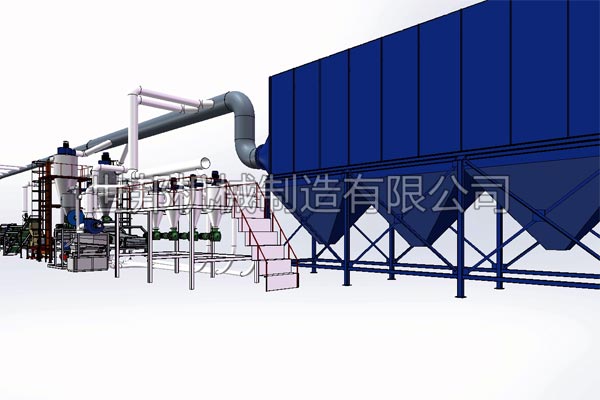 锂电池破碎回收设备整体现状表现综合利用水平高